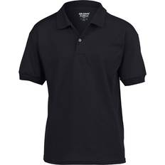 XXL Polo Shirts Children's Clothing Gildan DryBlend Youth Jersey Polo T-Shirt - Black