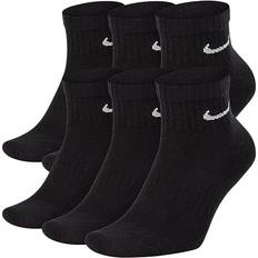 Nike SX7669 6 Pairs Dri-Fit Mens Ankle Socks - Black