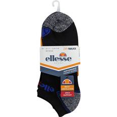 Ellesse Underwear Ellesse Mens Low Cut Socks 3 Pack - Black