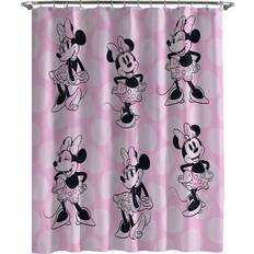 Jay Franco Disney Minnie Mouse Fabric Shower Curtain