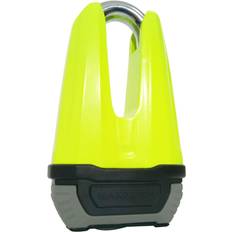 Motorcycle Locks Mammoth Renegade Disc Lock 13mm Fluoro Yellow Sold Secure Gold Approved