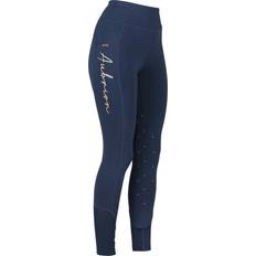 Aubrion Womens Sculpt Horse Riding Tights - Navy