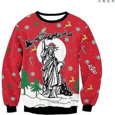 Kikidex Funny Ugly Christmas Sweaters - 3D Novelty