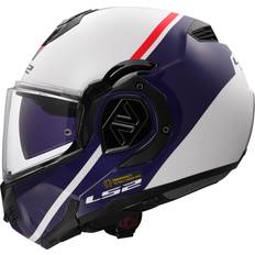 LS2 FF906 Advant Swipe Modularhelm - Weiss/Blau/Rot