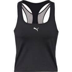Linnen Puma Cloudspun Mesh 2-in-1 Tank - Black