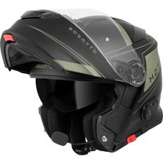 Bogotto H271 Taog Bluetooth Hjelm - Sort/Grøn