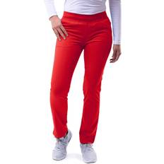 Adar Pro Scrubs for Women - Skinny Leg Yoga Scrub Pants - Appl
