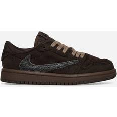 Jordan Travis Scott Air 1 Low Sneakers - Velvet Brown/Dark Mocha