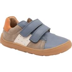 Lauflernschuhe bisgaard Barefoot Kinder Klettschuhe Ricco - Blau