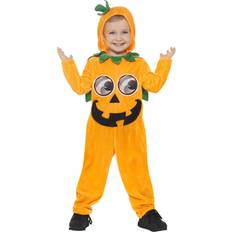 Orange Bodysuits Children's Clothing Smiffys Toddler Pumpkin Bodysuit - Orange/Black