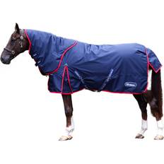 Detachable Neck 250g Horse Combo Turnout Rug - Navy