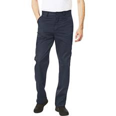 Iron Mountain Mens Multi Pocket Cargo Trousers - Navy Blue