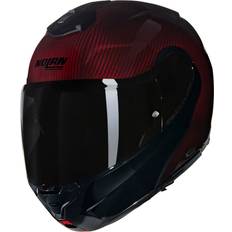 Nolan X-1005 Ultra Carbon Liquido Helmet - Dark Red/Black