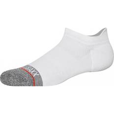 Saxx Socks Saxx Whole Package Low Show Socks - White/Grey Heather