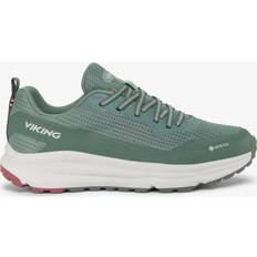 Viking Motion Low GTX W Sneakers - Green/Old Rose