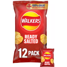 Ready Salted Multipack Crisps, 12 Per Pack