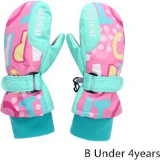 Maxpower Kids Winter Ski Gloves Waterproof Warm Padded - Girls