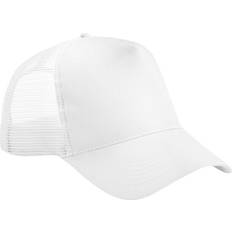 White Caps Children's Clothing Beechfield Childrens Kids Trucker Cap - White