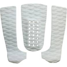 Surfboards Wavesurfing Spactz Surfboard Pad EVA Deck Tail Pads Three-Piece White with Holes