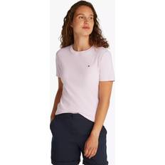 Tommy Hilfiger Pink T-shirts Tommy Hilfiger Cody Shirts - Navy/Rosé/Rød/Hvid
