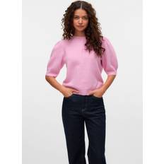 Pink - Striktrøjer Sweatere Vero Moda Pullover VMDOFFY - Lyserød