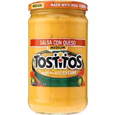 Spices, Flavoring & Sauces Tostitos Medium Salsa Con Queso 23oz 1pack