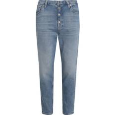 Calvin Klein Women Pants & Shorts Calvin Klein Blue Cotton Jeans & Pant - Light Blue