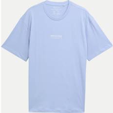 T-shirt för Män - Brunnera Blue