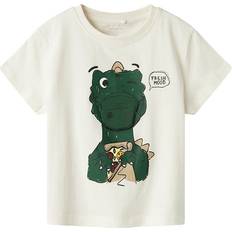 Beige T-shirts Name It T-Shirt Menino Nmmbrett Nreg Ss Top Box