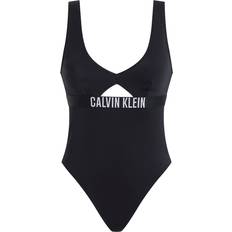 Black Swimsuits Calvin Klein Cut Out Swimsuit - Intense Power