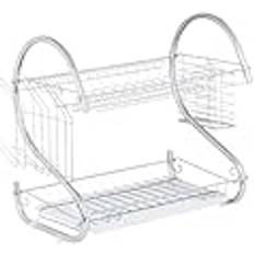 Diskställ Kinvara Diskbänksavlopp Vit 45,5 x 24,5 x 37,5 cm Diskställ