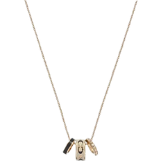 Coach Signature Enamel Rondell Necklace