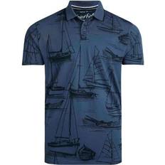 Weird Fish Herren Sarat Poloshirt - Fähnrich Blau
