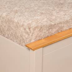OHS Teddy Marl Textured Bed Sheet Natural (190x137cm)
