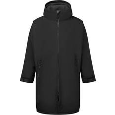 Tridri Unisex Adult Waterproof Changing Robe - Black