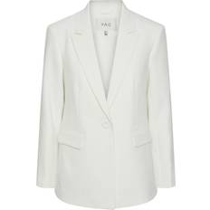 White Blazers Y.A.S Oversized Tailored Blazer Co-Ord - White