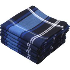Cotton Handkerchiefs LimbO Cotton Handkerchiefs Men's Soft Handkerchiefs Assorted Color Gift Set - Pack of 12