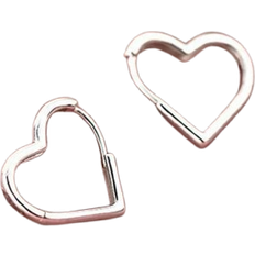Shein Heart Design Hoop Earrings