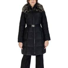 Guess Overtøj Guess Black Polyester Jackets & Coat