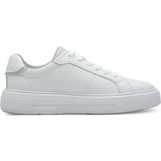 S.Oliver Sneakers s.Oliver Hvide Snøresneakers Til Kvinder - Hvid