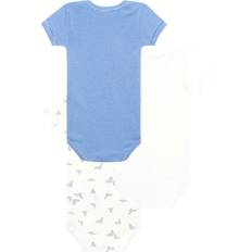 Petit Bateau Body - Hvid/Blåstribet