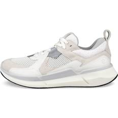 Ecco Grå Sneakers ecco Biom 2.2 W - Sneakers I Ruskind Til Damer - Hvid