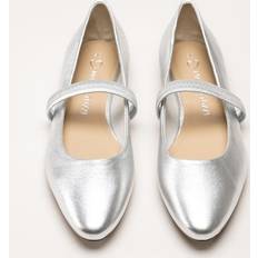Ballerinaskor Storlek 39 - Silverfärgade