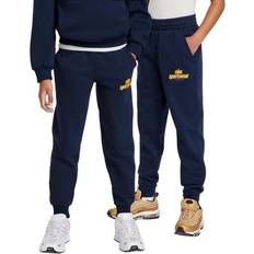 Orange Byxor Nike Sportswear Club Fleece Joggare - Obsidian/Obsidian/University Gold