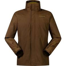 Berghaus Men's Hillwalker 3-in-1 Gore-Tex Waterproof Jacket - Bark