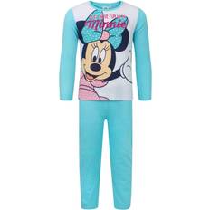 Minnie Mouse Girls Have Fun Long-Sleeved Pyjama Set - Blå