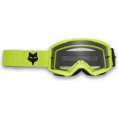 Gula Motorcykelglasögon Fox Mask Main Core Fluorescerande - Gul