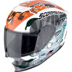 Scorpion Åbne hjelme Motorcykelhjelme Scorpion Exo-jnr Air The4elements Fullface-hjelm Voksen, Børn, Junior