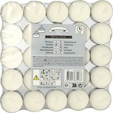 Värmeljus Papstar Värmeljus 50-pack 4h 50st Stearinljus 1.6cm