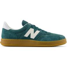 New balance t500 New Balance Unisex T500 - Green/Blue/White/Beige Leather
